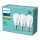 SET 3x Bombilla LED Philips E27/6W/230V 2700K