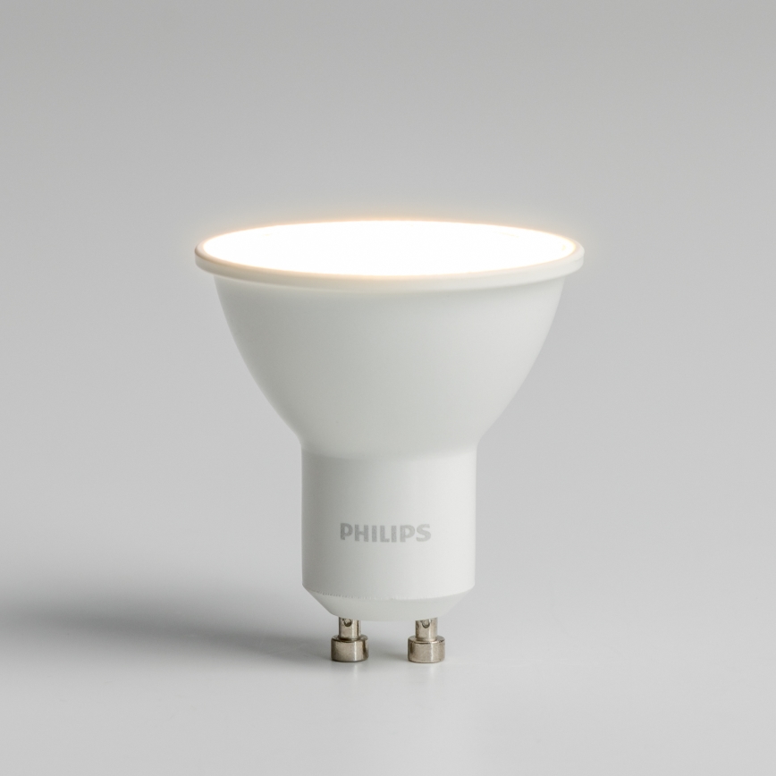 SET 3x Bombilla LED Philips GU10/4,7W/230V 2700K