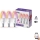 SET 3x Bombilla LED RGBW regulable C37 E14/4,9W/230V 2200-6500K CRI 90 Wi-Fi - WiZ