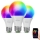 SET 3x Bombilla LED RGBW regulable ESSENTIALS A60 E27/8,5W/230V CRI 90 2700-6500K Wi-Fi - Nanoleaf