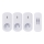 SET 3x Enchufes controlados remotamente 230V + 1x CR2032