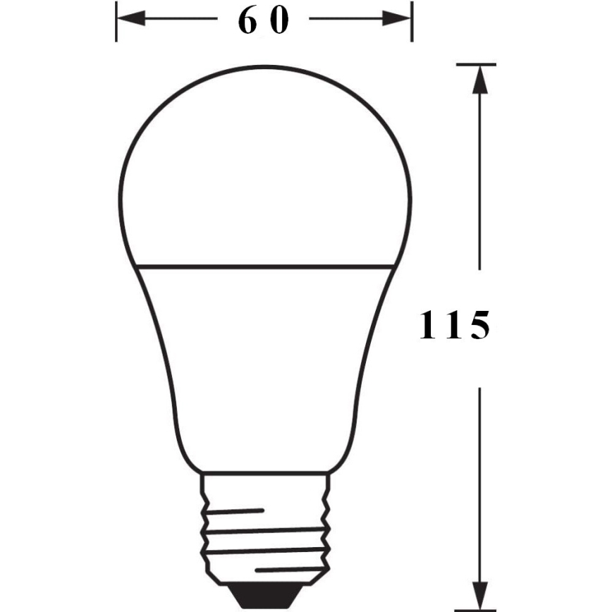 SET 3x LED Bombilla regulable SMART+ E27/9,5W/230V 2700K-6500K Wi-Fi - Ledvance