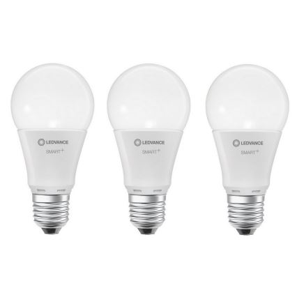 SET 3x LED Bombilla regulable SMART+ E27/9W/230V 2700K-6500K Wi-Fi - Ledvance