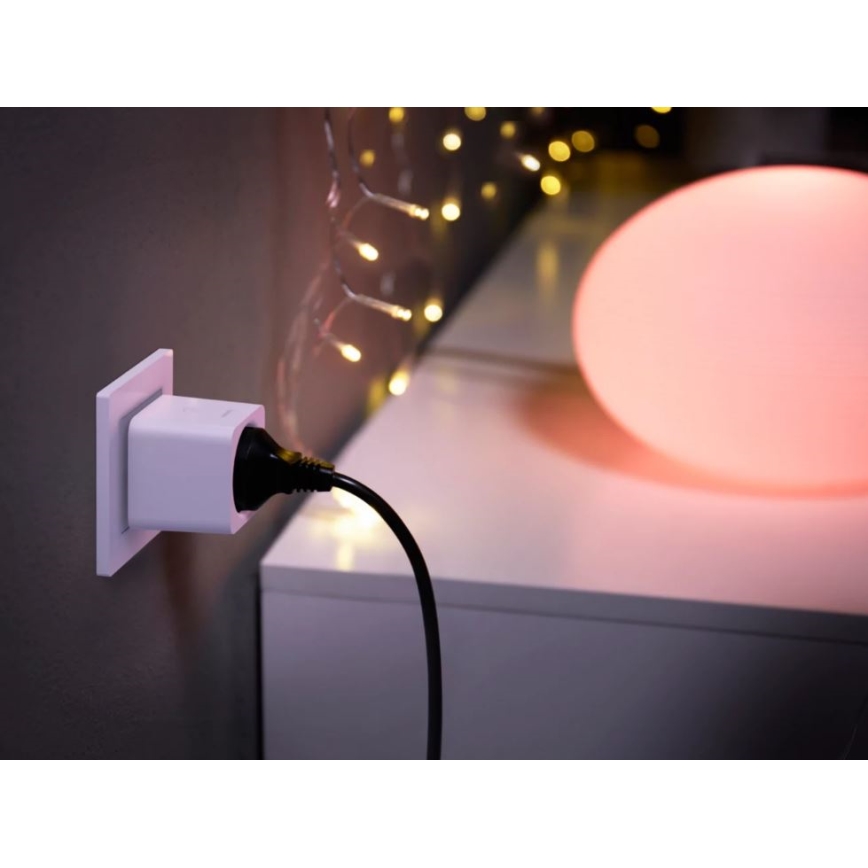 SET 3x Toma inteligente Philips Hue Inteligente enchufe EU SCHUKO