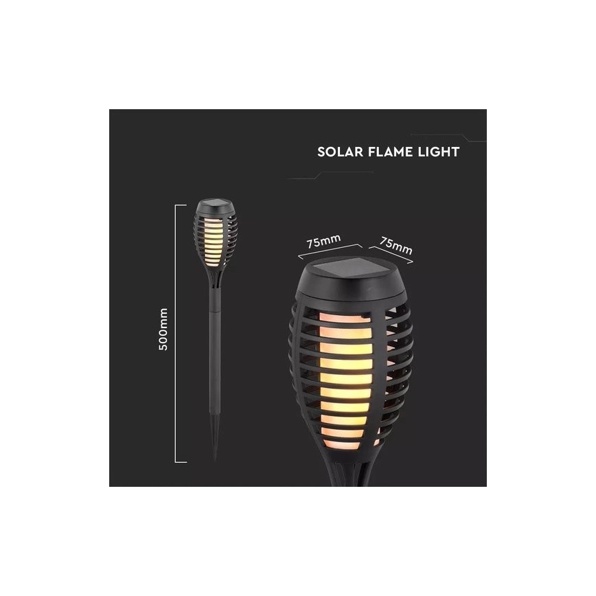 SET 4x Lámpara solar LED 4xLED/3,6V 1xAAA IP44 100 mAh
