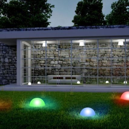 SET 5x Lámpara solar LED LED/3,2V 600 mAh multicolor