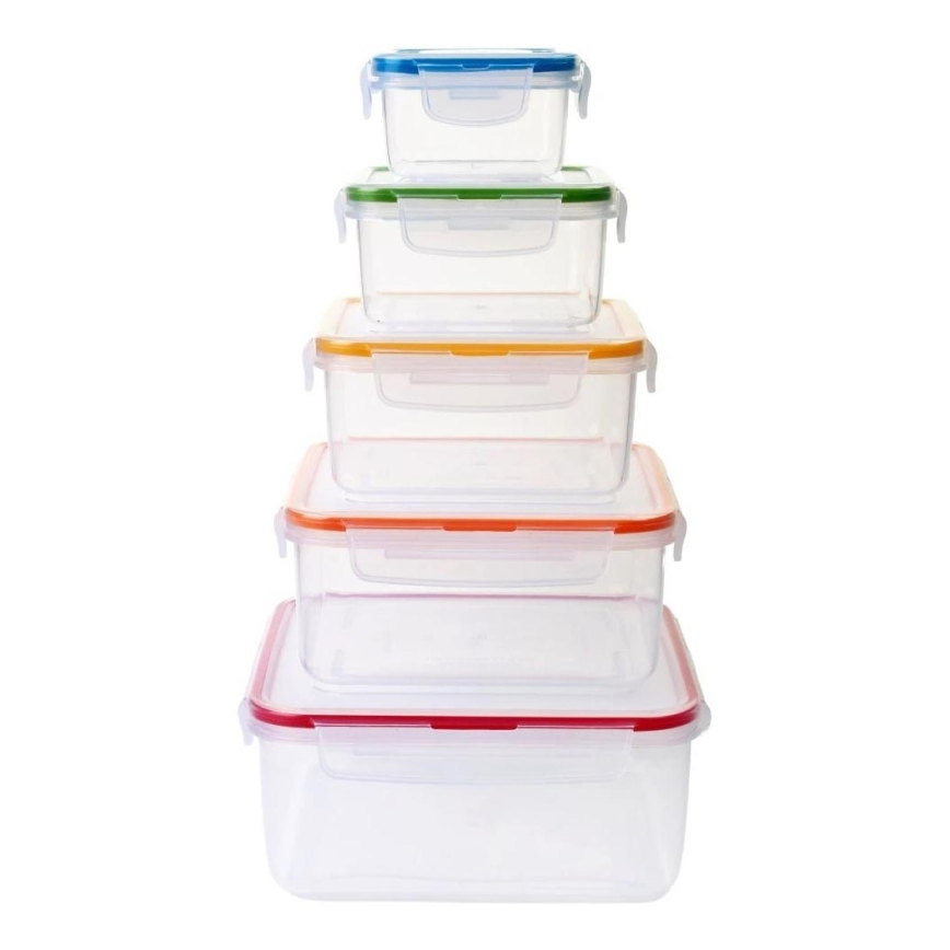 SET 5x Recipiente de comida LOCK