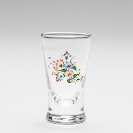 Set 6x copas de licor con motivo de ramo de flores n° 3