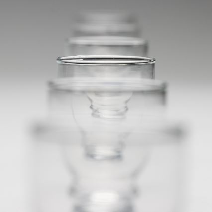 Set 6x copas de licor transparente