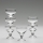 Set 6x copas de licor transparente