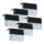 SET 6x LED RGB Aplique solar LED/1W/1,2V 3500K IP65