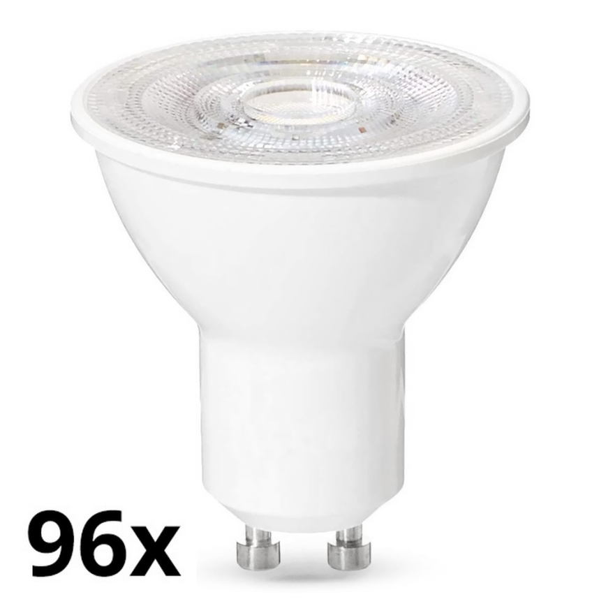 SET 96x Bombilla LED GU10/4,7W/230V 6500K