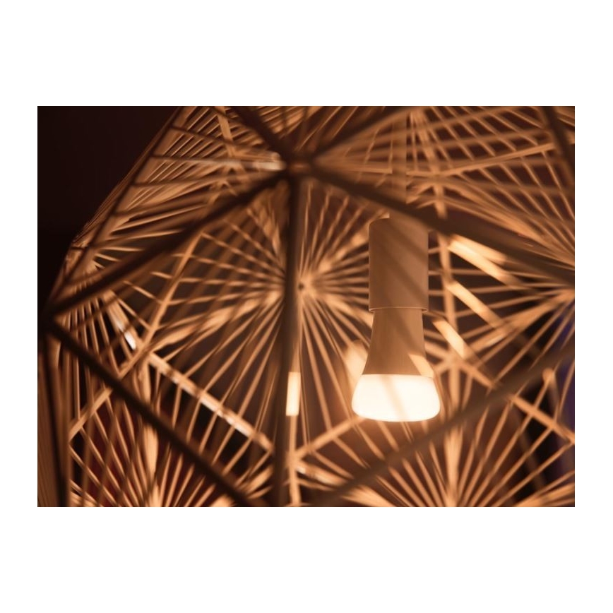 Set básico Philips Hue WHITE AMBIANCE 2xE27/8W/230V + dispositivo de conexión