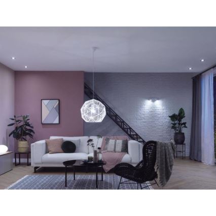 Set básico Philips Hue WHITE AMBIANCE 2xE27/8W/230V + dispositivo de conexión