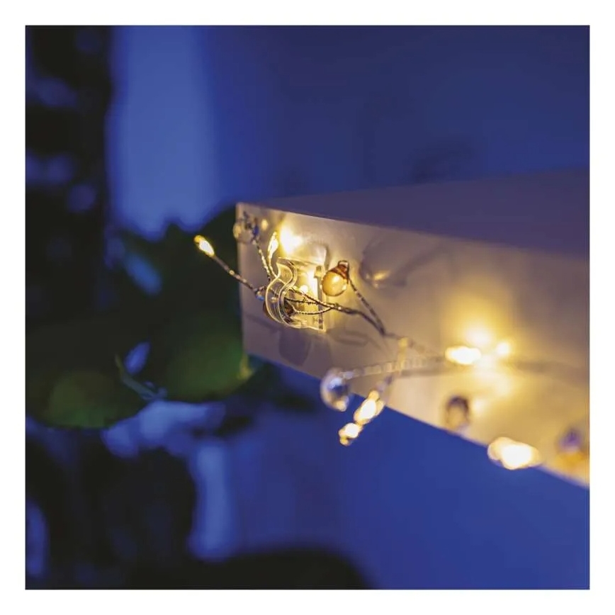 Set de 10 soportes para luces navideñas