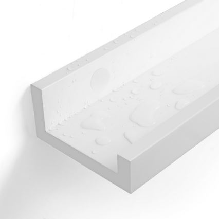 Set de 2 estantes de pared SHELFY blancos