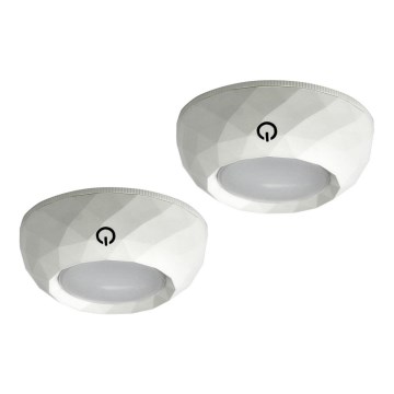 SET DE 2 luces LED táctiles orientativas LED/4,5V/3xAAA