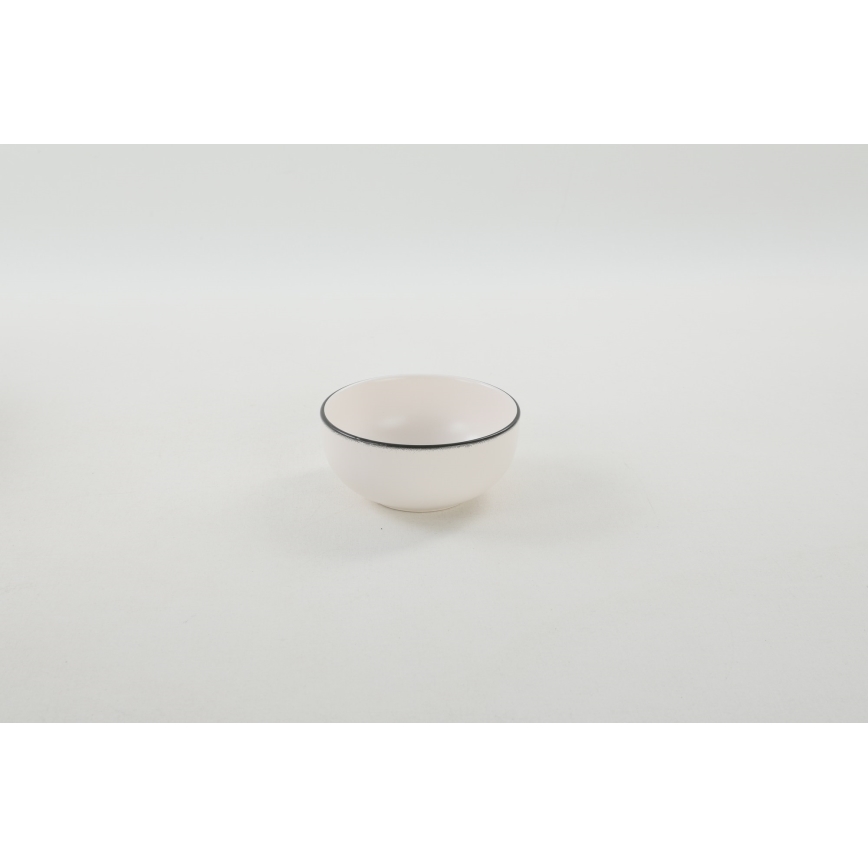 Set de 24 piezas de vajilla multicolor de gres