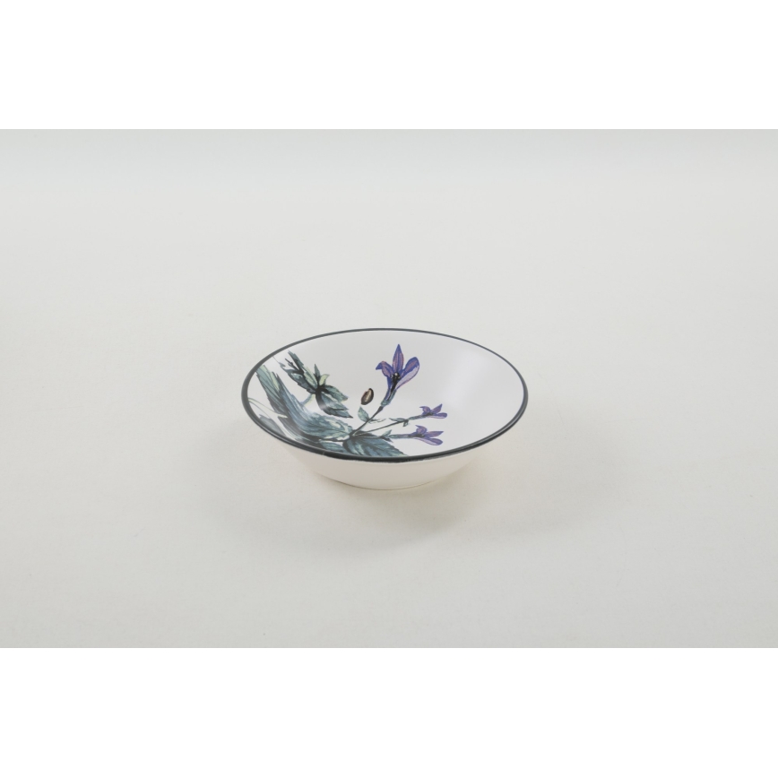 Set de 24 piezas de vajilla multicolor de gres