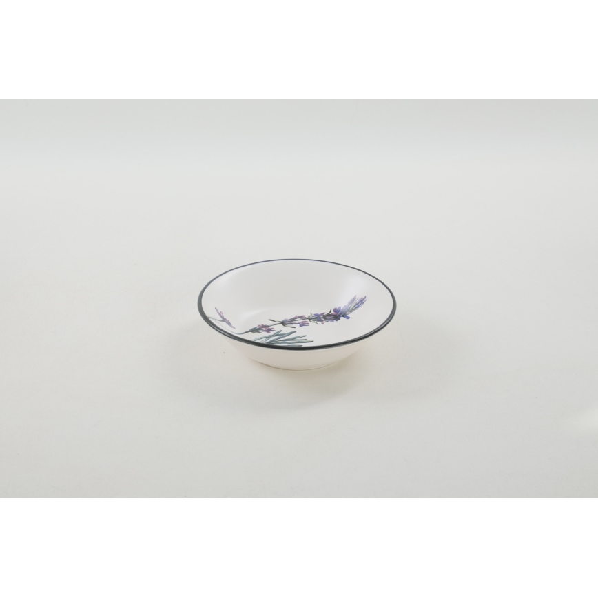 Set de 24 piezas de vajilla multicolor de gres