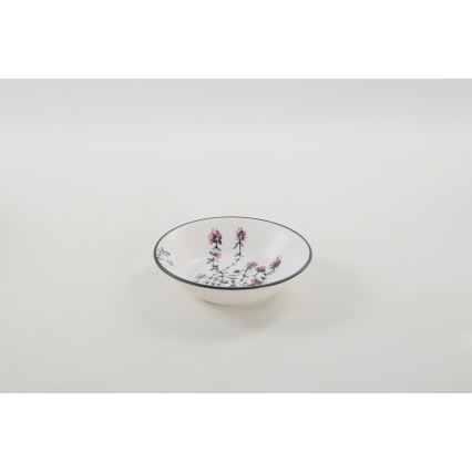 Set de 24 piezas de vajilla multicolor de gres