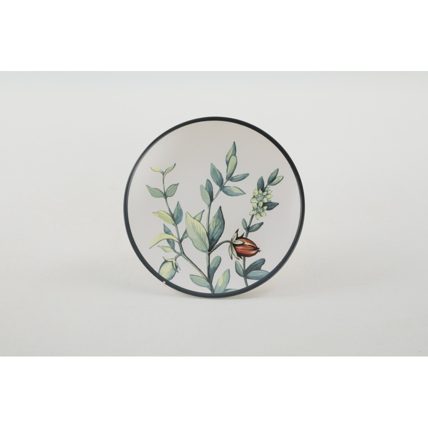 Set de 24 piezas de vajilla multicolor de gres