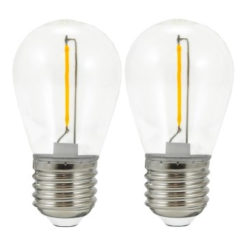 SET DE 2x Bombilla LED PARTY E27/0,3W/36V