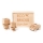 Set de construcción de madera ECO BRICKS — 145 piezas