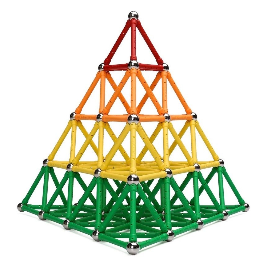 Set de construcción magnético de 120 piezas