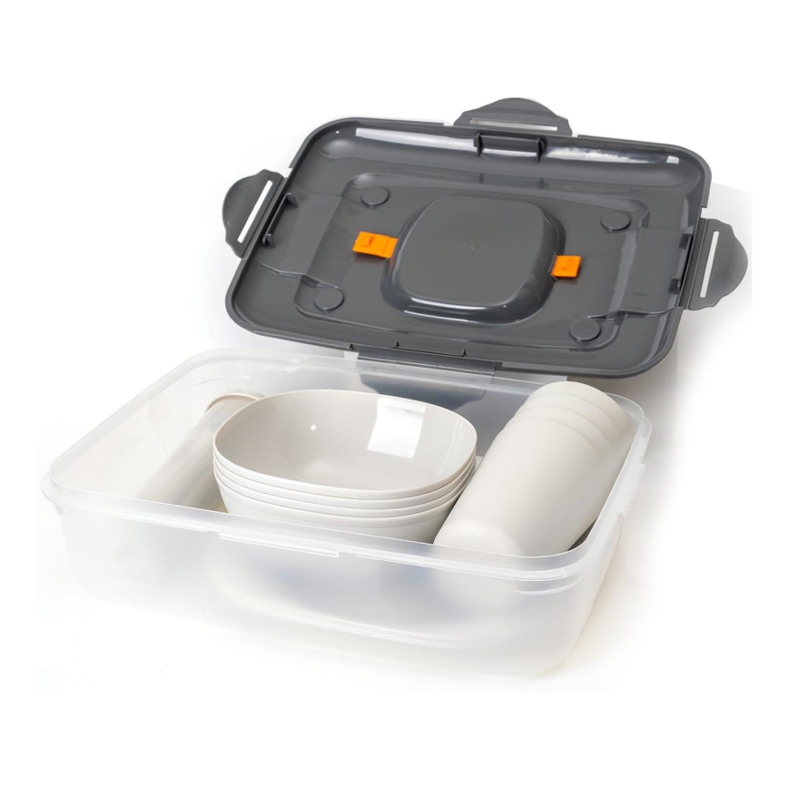 Set de picnic para 4 personas, 26 piezas