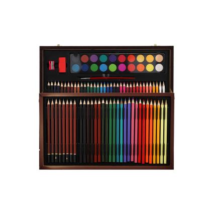 Set de pintura en estuche ART BOX, 91 piezas