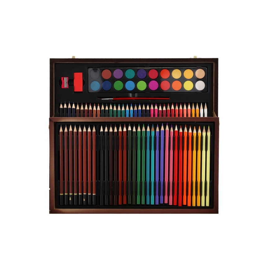 Set de pintura en estuche ART BOX, 91 piezas