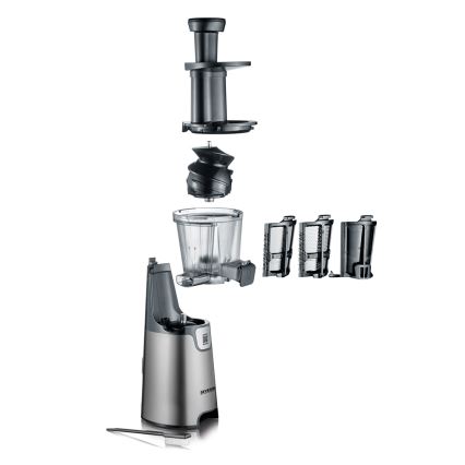Severin ES 3571 - Extractor de zumos de tornillo 1,3 l 150W/230V gris