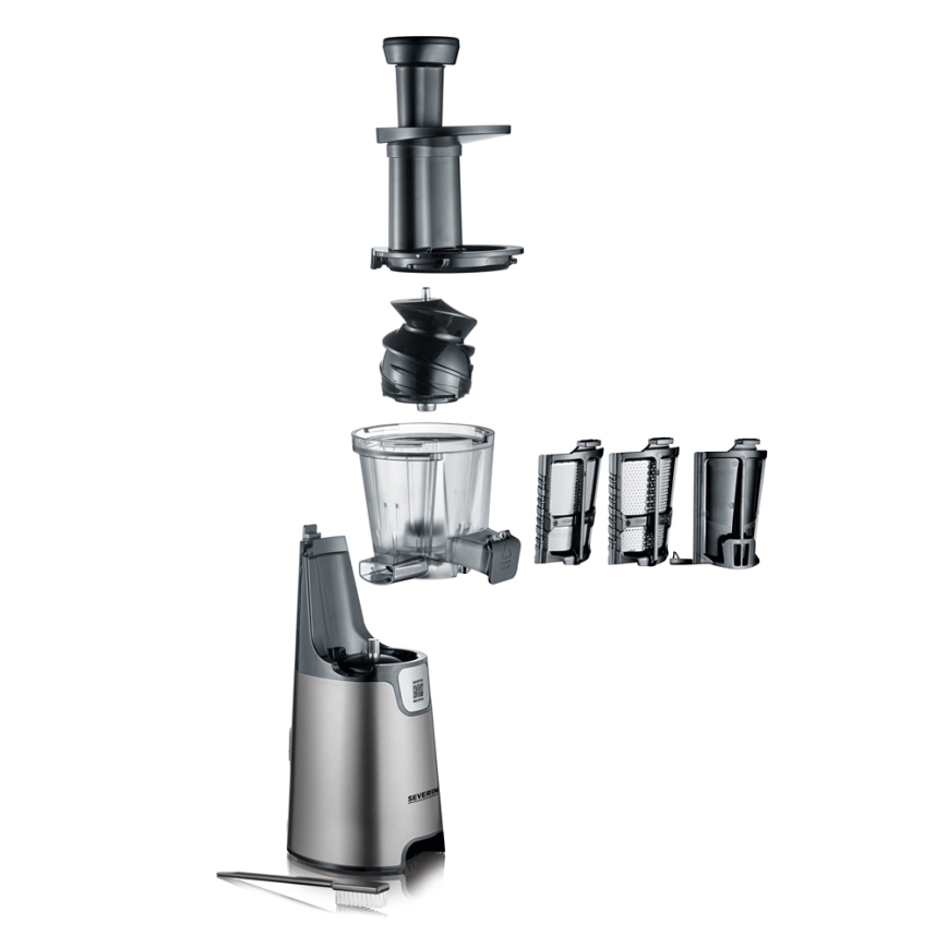 Severin ES 3571 - Extractor de zumos de tornillo 1,3 l 150W/230V gris