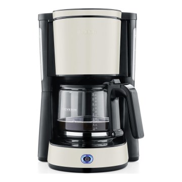 Severin KA 9575 - Cafetera de goteo 1000W/230V beige/negro