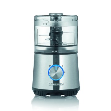 Severin KM 3865 - Picadora de alimentos 400W/230V acero inoxidable/negro