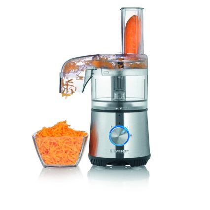 Severin KM 3865 - Picadora de alimentos 400W/230V acero inoxidable/negro
