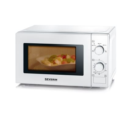 Severin MW 7770 - Microondas 700 W/230 V 20 l blanco