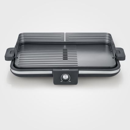 Severin PG 8564 - Parrilla eléctrica de sobremesa 2300W/230V 50x30 cm negra