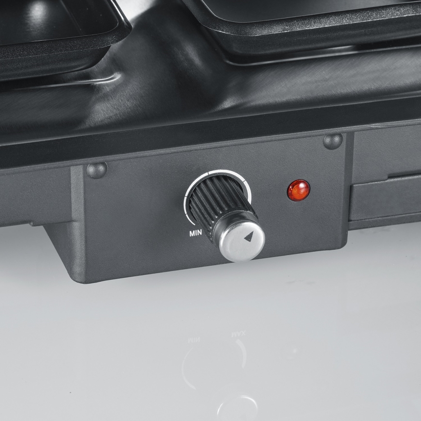 Severin RG 2374 - Raclette con piedra volcánica 1500W/230V