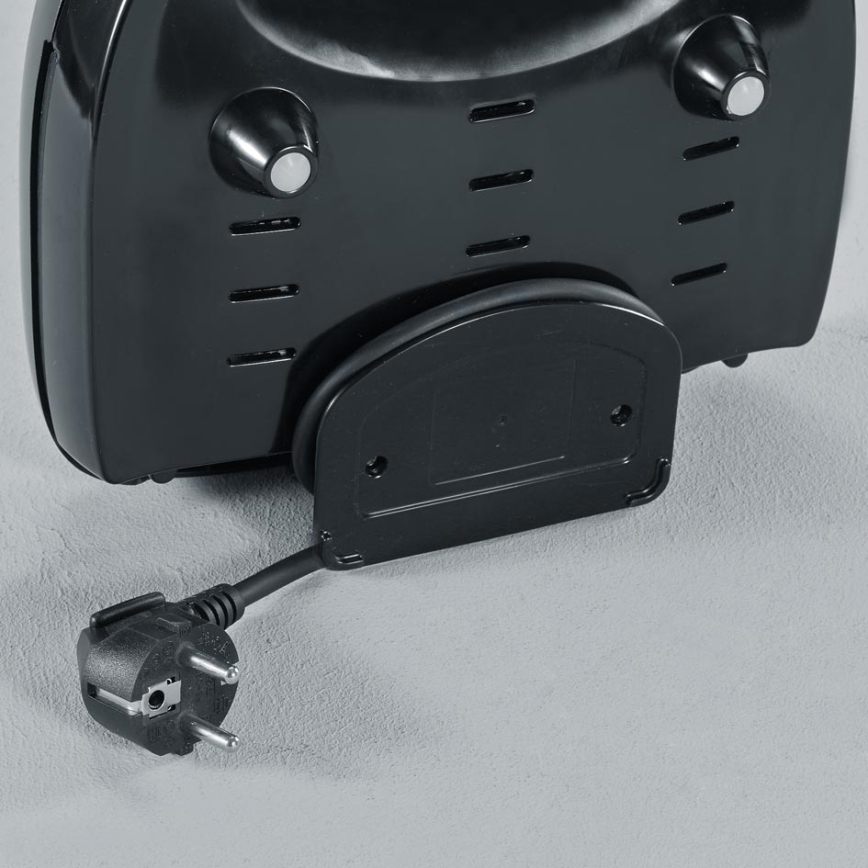 Severin SA 2969 - Tostadora 700W/230V acero inoxidable/negra