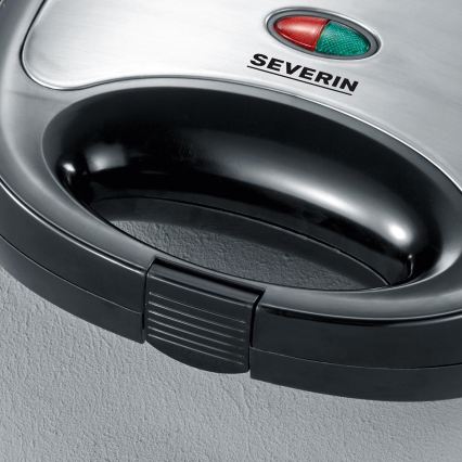 Severin SA 2969 - Tostadora 700W/230V acero inoxidable/negra