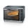Severin TO 2058 - Horno de convección con grill y piedra para pizza, 1800 W/230 V, 42 l, negro