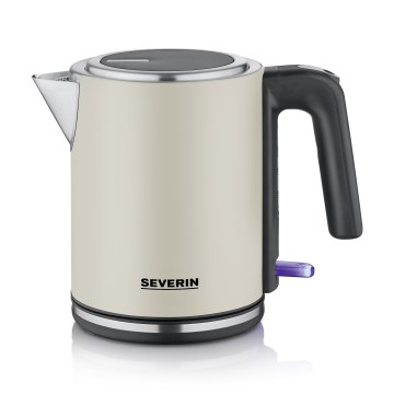 Severin WK 9577 - Hervidor eléctrico rápido 1 l 2400W/230V beige