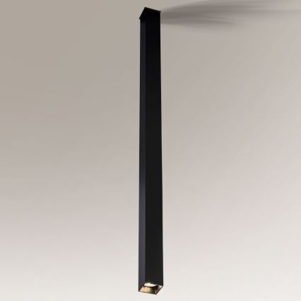 Shilo - Plafón 1xGU10/15W/230V negro