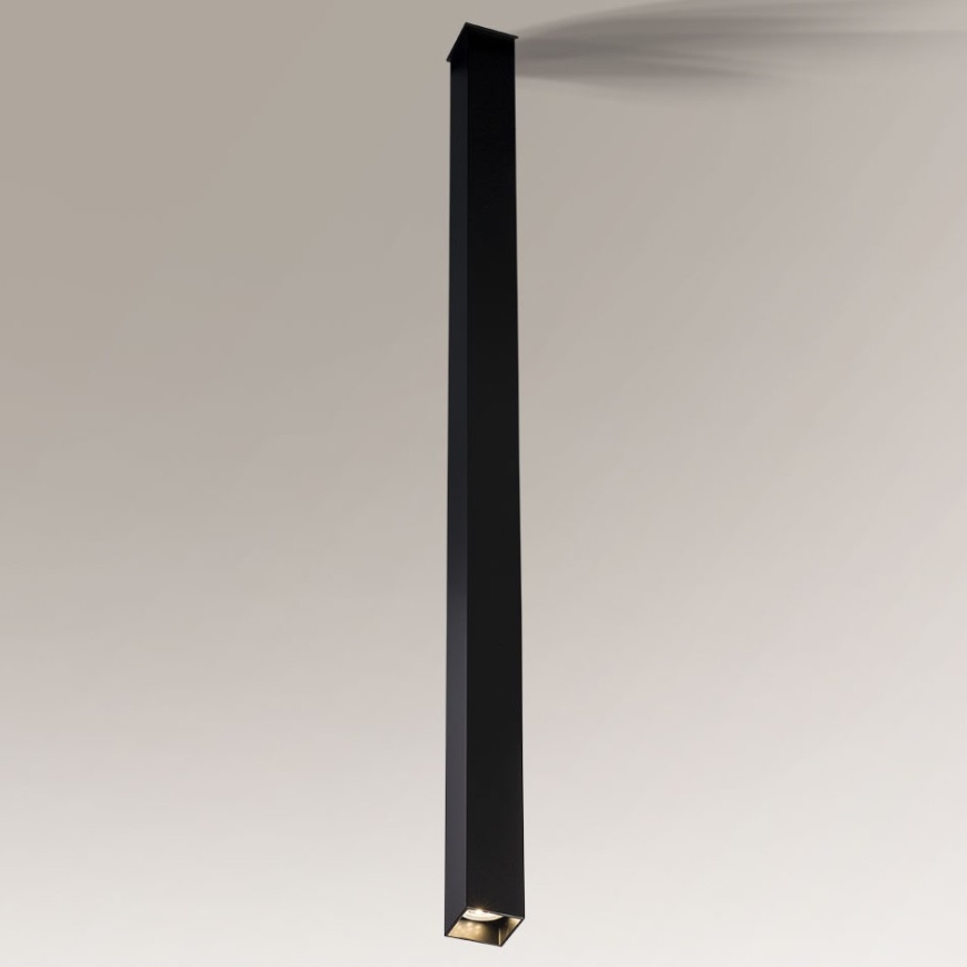 Shilo - Plafón 1xGU10/15W/230V negro