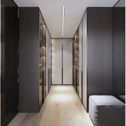 Shilo - Luminaria empotrada LED/9W/230V 3000K CRI 90 negra