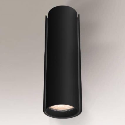 Shilo - Aplique 2xGU10/15W/230V negro