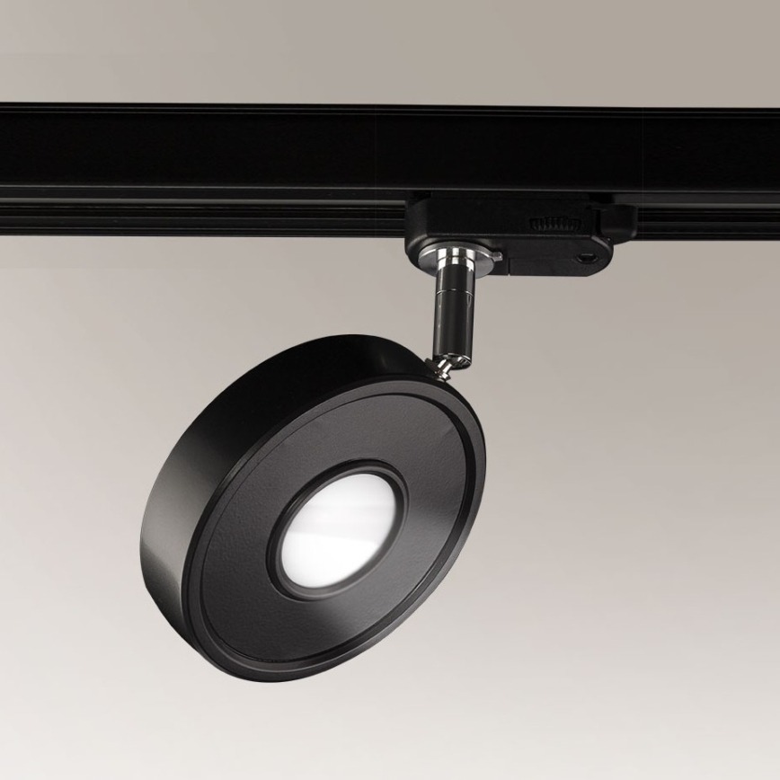Shilo - Foco LED para sistema de rieles LED/10W/230V negro