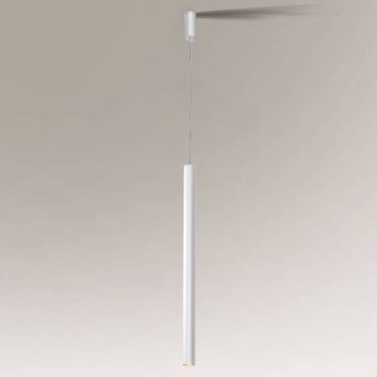 Shilo - Lámpara colgante 1xGU10-MR11/15W/230V blanco